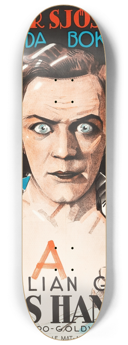 Eric Rohman - The Scarlet Letter 8.25 inch art skate deck