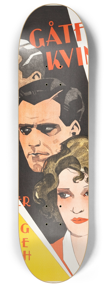 Eric Rohman - Three Loves 8.25 inch art skate deck