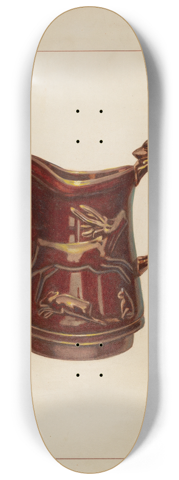Ernest A. Towers, Jr. - Crockery Pitcher 8.25 inch art skate deck