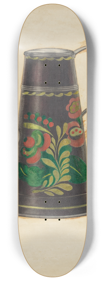 Ernest Graham - Toleware Teapot 8.25 inch art skate deck