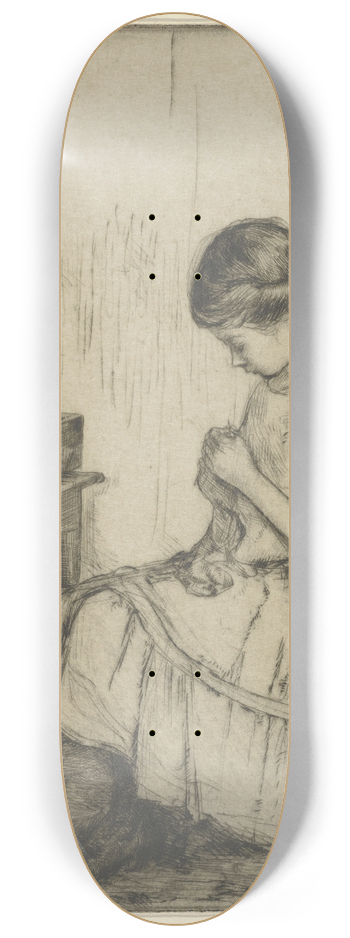 Ernest Haskell - Darning 8.25 inch art skate deck