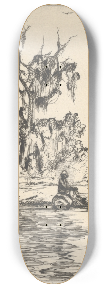 Ernest Haskell - Negress and the Buzzards 8.25 inch art skate deck