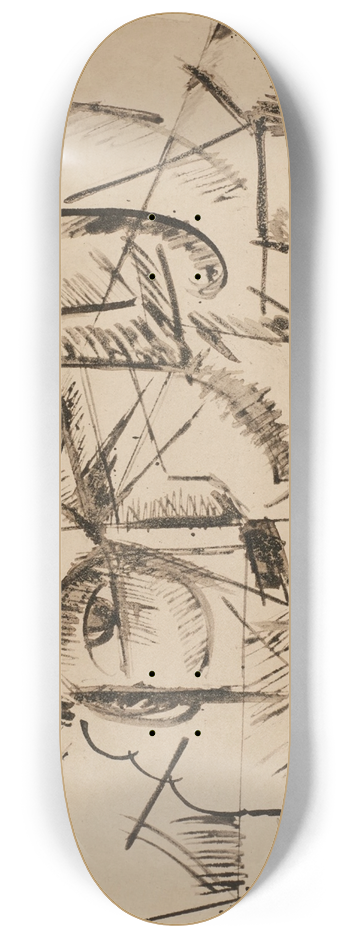 Albert Gleizes - Tte dhomme 8.25 inch art skate deck