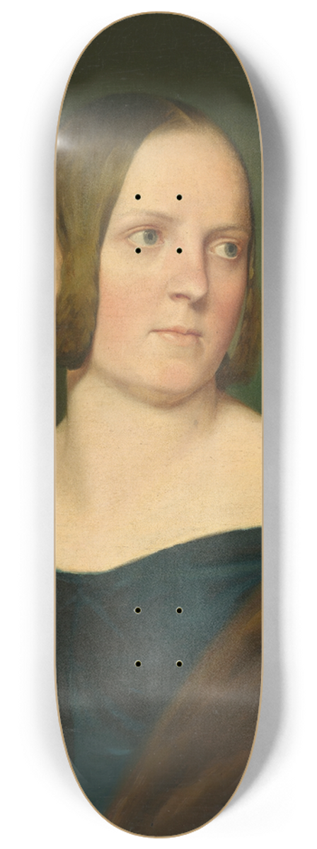 Albert Grfle - Portrait of a Lady 8.25 inch art skate deck