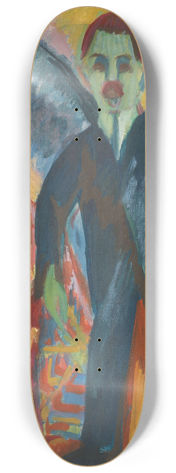Ernst Ludwig Kirchner - The Nurse 8.25 inch art skate deck