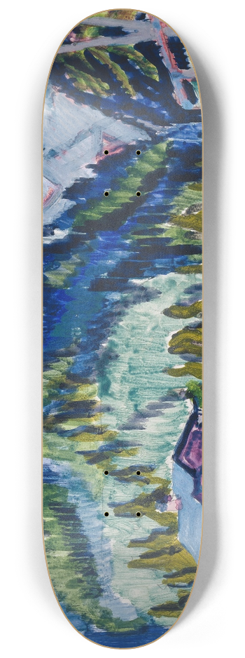 Ernst Ludwig Kirchner - Wild Ground 8.25 inch art skate deck
