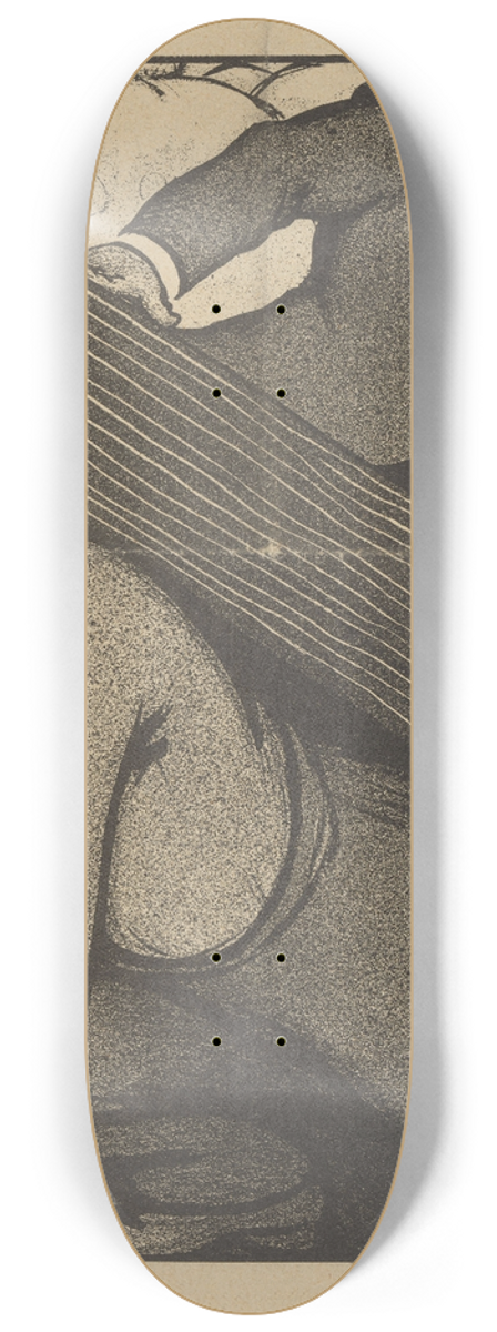 Albert Hahn - De Notenkraker, 18 mei 1907 ; Eindhoven 8.25 inch art skate deck