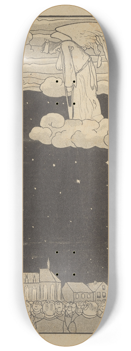 Albert Hahn - De Notenkraker, 21 december 1907 ; Kerstnacht 1907 8.25 inch art skate deck