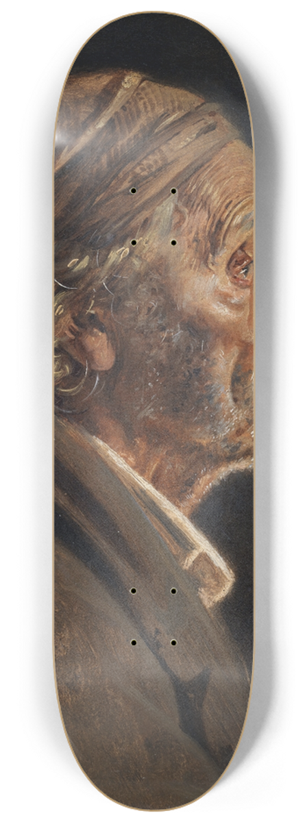 Ernst Meyer - A Neapolitan Fisherman 8.25 inch art skate deck