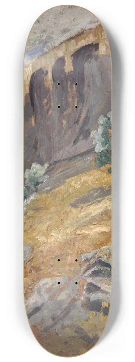 Ernst Schiess - Acclivity with Bastion 8.25 inch art skate deck