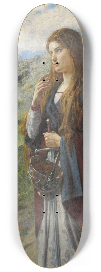 Ernst Stckelberg - Jeanne dArc 8.25 inch art skate deck