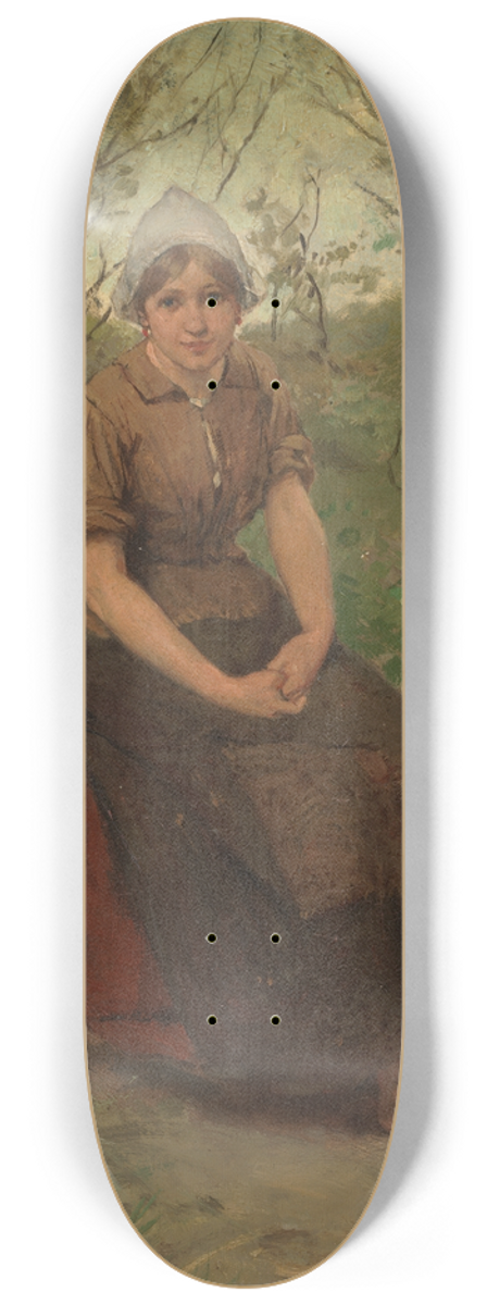 Ernst Witkamp - Zandvoortse vrouw 8.25 inch art skate deck