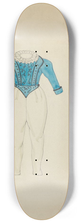 Esther Peck - Childs Trousers and Top 8.25 inch art skate deck