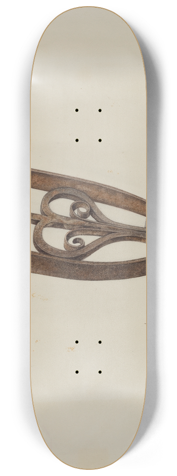 Ethel Clarke - Trivet 8.25 inch art skate deck