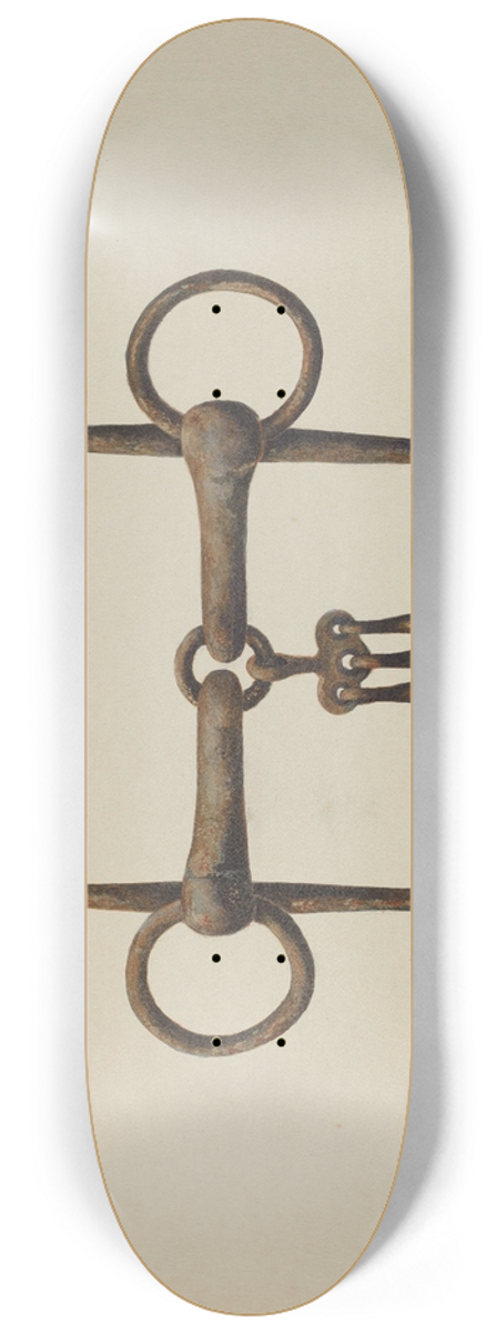 Ethel Dougan - Snaffle Bit 8.25 inch art skate deck