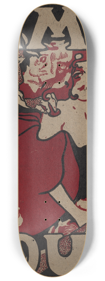 Ethel Reed - Time & the hour 8.25 inch art skate deck