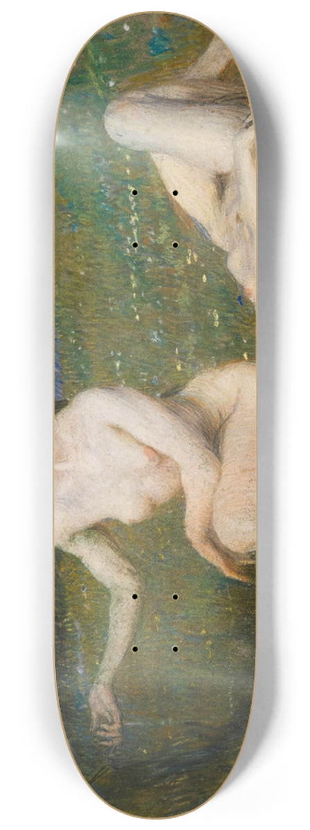 Ettore Tito - La Sorgente 8.25 inch art skate deck