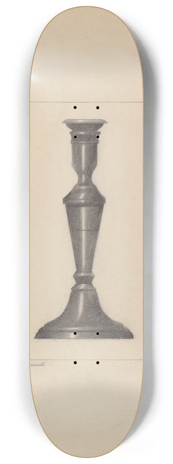 Eugene Barrell - Candlestick 8.25 inch art skate deck
