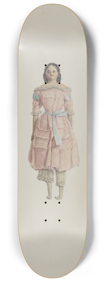 Eugene Croe - Doll Betsy 8.25 inch art skate deck