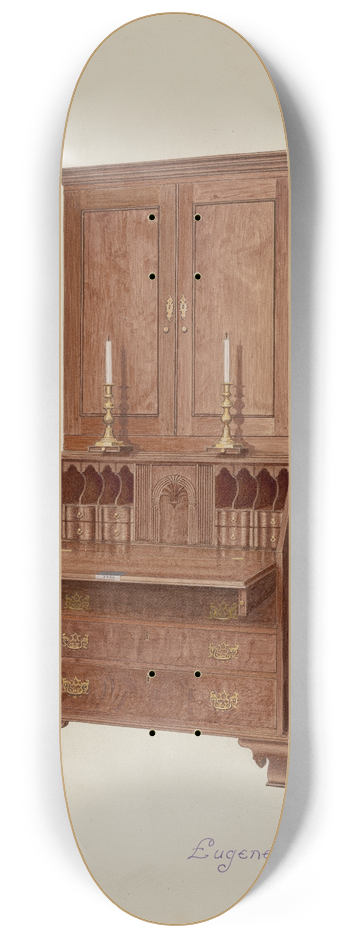 Eugene Croe - Secretary-desk Cabinet Top 8.25 inch art skate deck