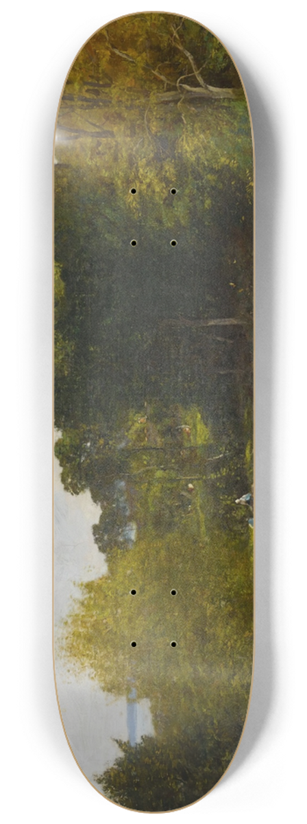 Eugne Boudin - Environs dHonfleur 8.25 inch art skate deck