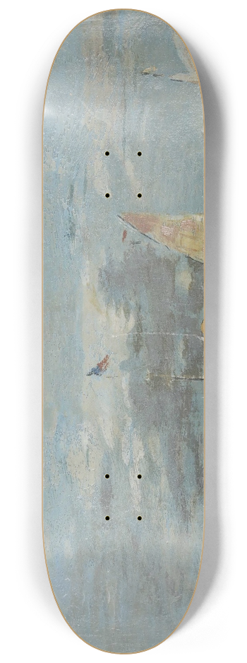 Eugne Boudin - Landscape 8.25 inch art skate deck