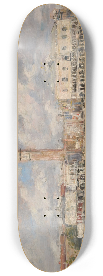 Eugne Boudin - Venise. San Giorgio 8.25 inch art skate deck
