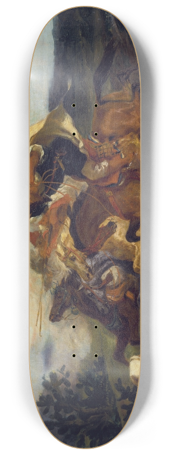 Eugne Delacroix - Fantasia arabe 8.25 inch art skate deck