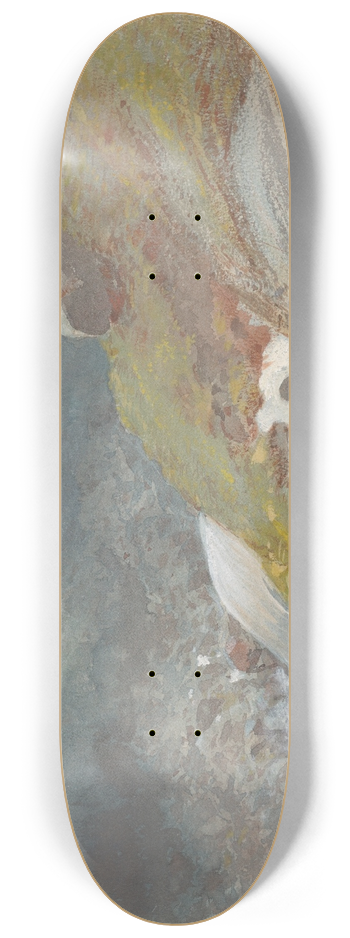 Eugne-Emmanuel Viollet-le-Duc - View Above Handeck, Switzerland 8.25 inch art skate deck