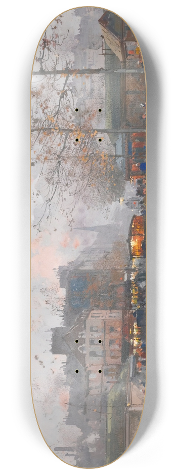 Eugne Galien-Laloue - Porte De Chatillon 8.25 inch art skate deck