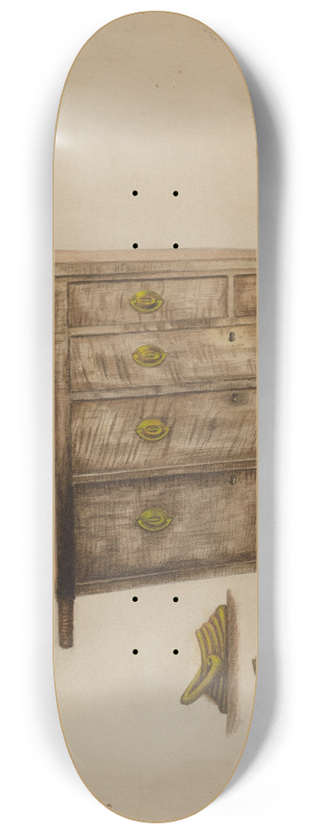 Eva Wilson - Chest 8.25 inch art skate deck