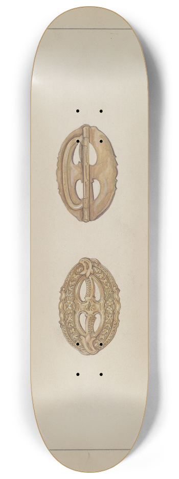 Evelyn Bailey - Buckle 8.25 inch art skate deck