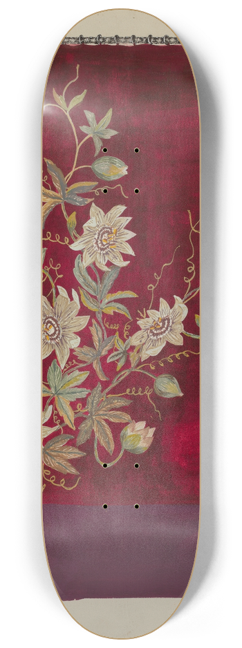 Evelyn Bailey - Embroidered Banner 8.25 inch art skate deck