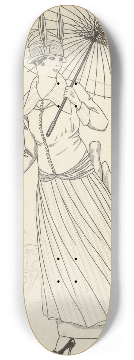 Fabius - Robe de taffetas 8.25 inch art skate deck