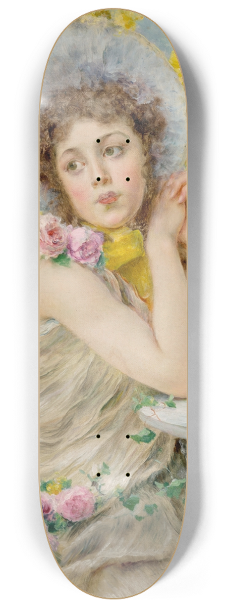 Federico Andreotti - Lost in thought 8.25 inch art skate deck