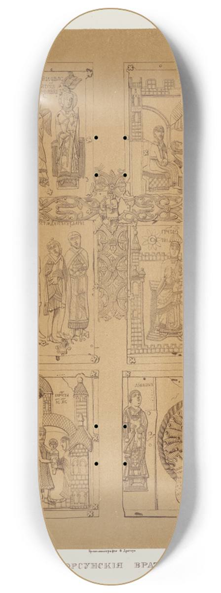 Fedor Grigoryevich Solntsev - Korsunskiia vrata. (izobrazhenie 4) 8.25 inch art skate deck