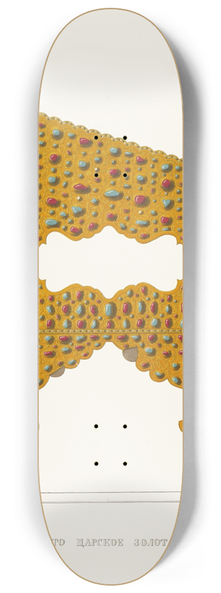 Fedor Grigoryevich Solntsev - Mesto tsarskoe zolotoe. (izobrazhenie 2.) 8.25 inch art skate deck