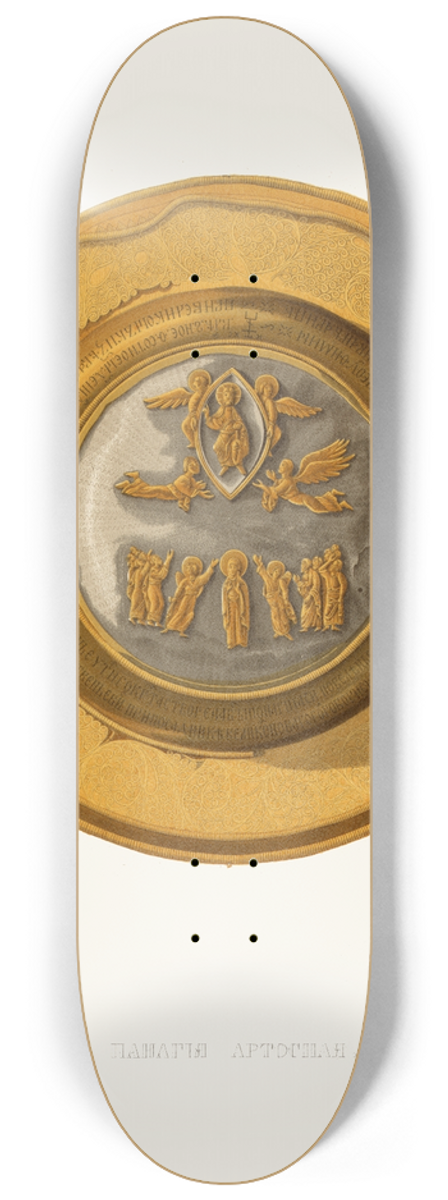 Fedor Grigoryevich Solntsev - Panagiia artosnaia, v nast. velich.. (izobrazhenie 2.) 8.25 inch art skate deck
