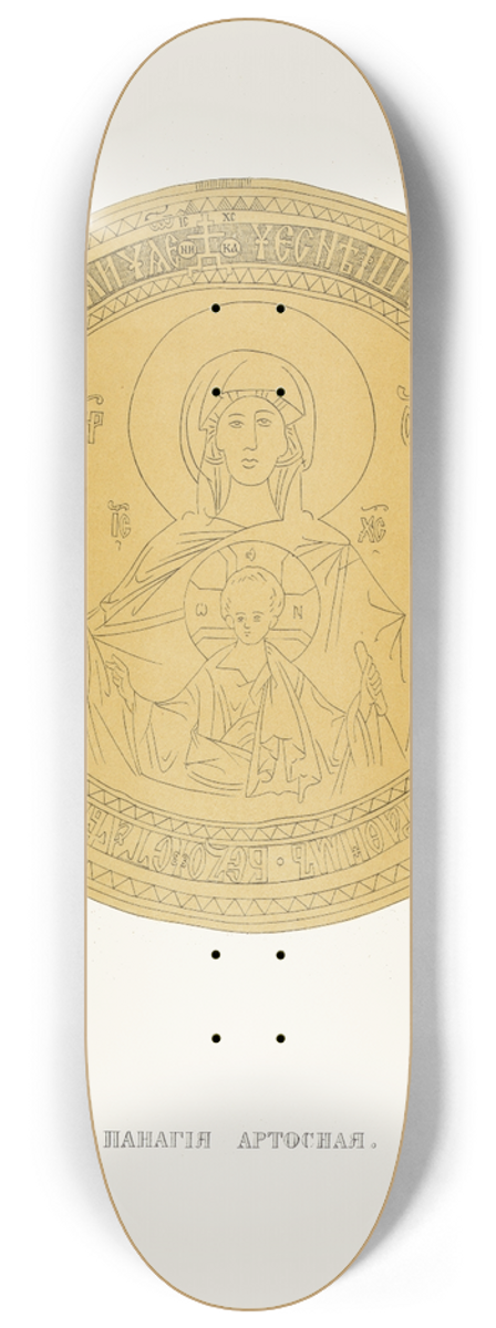 Fedor Grigoryevich Solntsev - Panagiia artosnaia, v nast. velich.. (izobrazhenie 4.) 8.25 inch art skate deck
