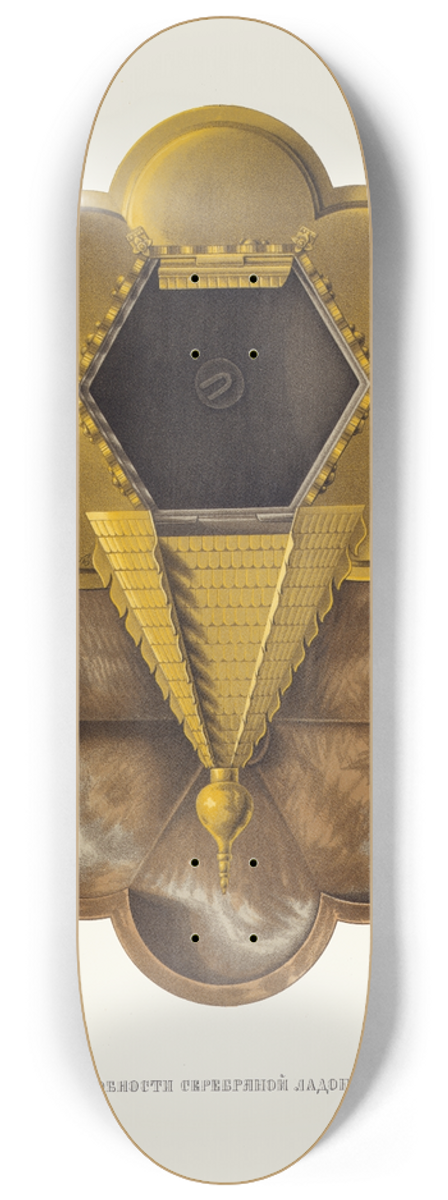 Fedor Grigoryevich Solntsev - Podrobnosti serebrianoi ladannitsy, v nast. velich 8.25 inch art skate deck