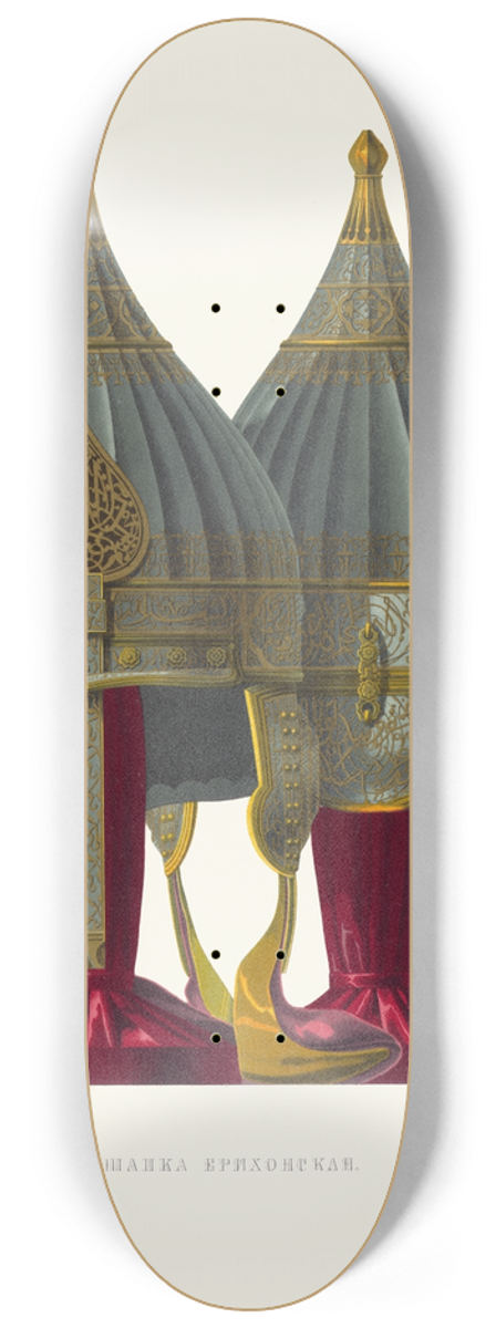 Fedor Grigoryevich Solntsev - Shapka Erikhonskaia. (izobrazhenie 1.) 8.25 inch art skate deck