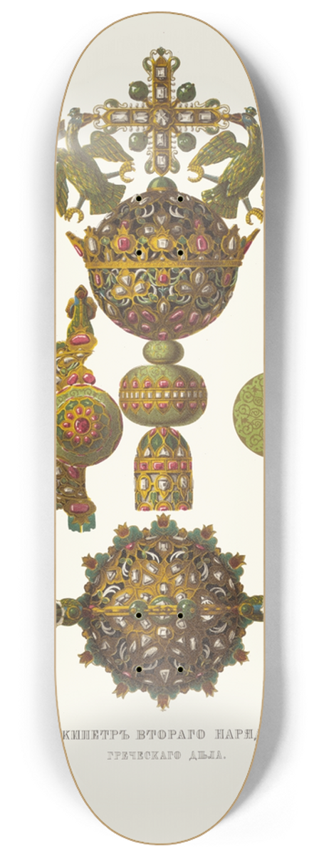 Fedor Grigoryevich Solntsev - Skipetr vtorago nariada, grecheskago dela 8.25 inch art skate deck