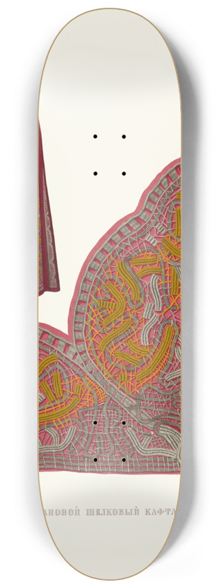 Fedor Grigoryevich Solntsev - Stanovoi shelkovyi kaftan. (izobrazhenie 2.) 8.25 inch art skate deck