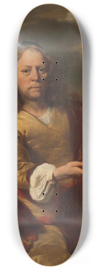 Ferdinand Bol - Portrait of a Man 8.25 inch art skate deck