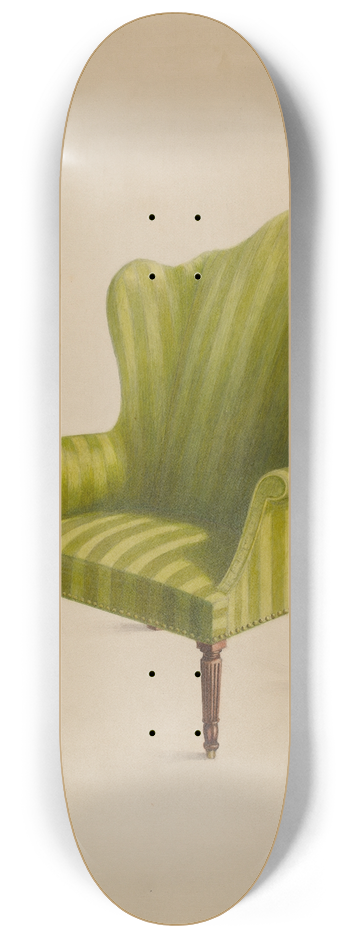 Ferdinand Cartier - Wing Chair 8.25 inch art skate deck