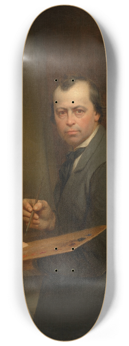 Ferdinand de Braekeleer - Self Portrait 8.25 inch art skate deck