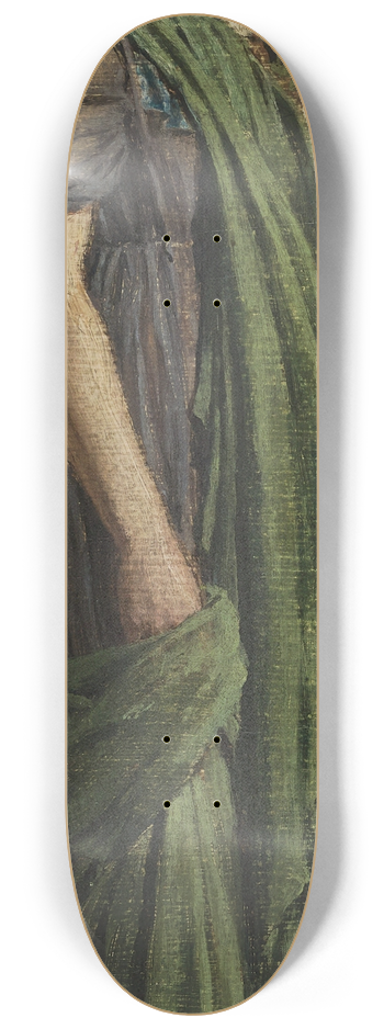 Albert Joseph Moore - A Flower Walk 8.25 inch art skate deck