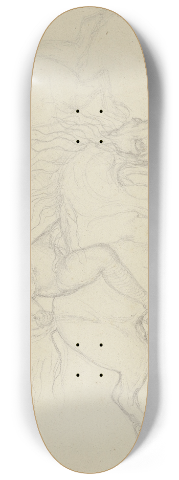 Ferdinand Fellner - The Ride of the Valkyries 8.25 inch art skate deck