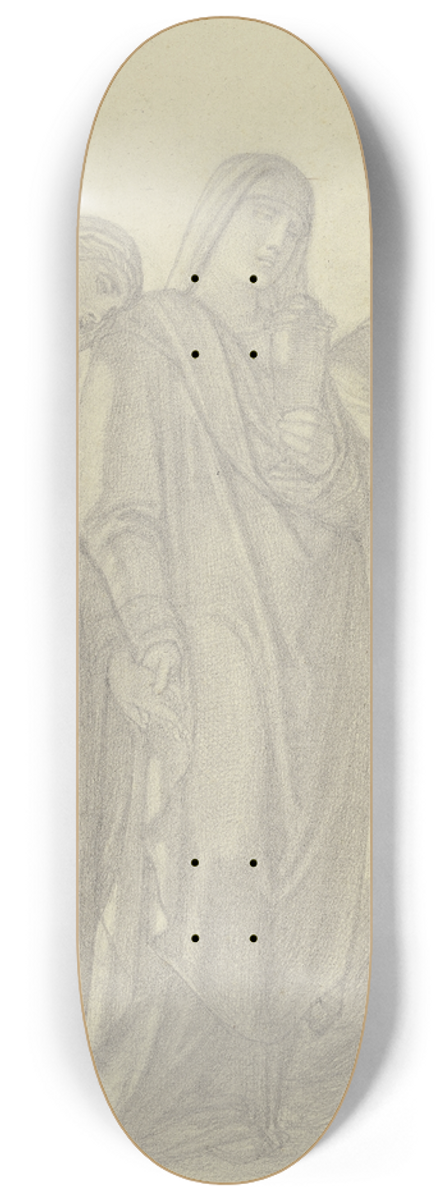 Ferdinand Fellner - The three Marys 8.25 inch art skate deck