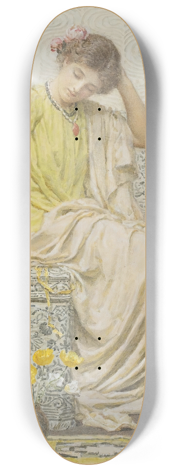 Albert Joseph Moore - Hairpins 8.25 inch art skate deck